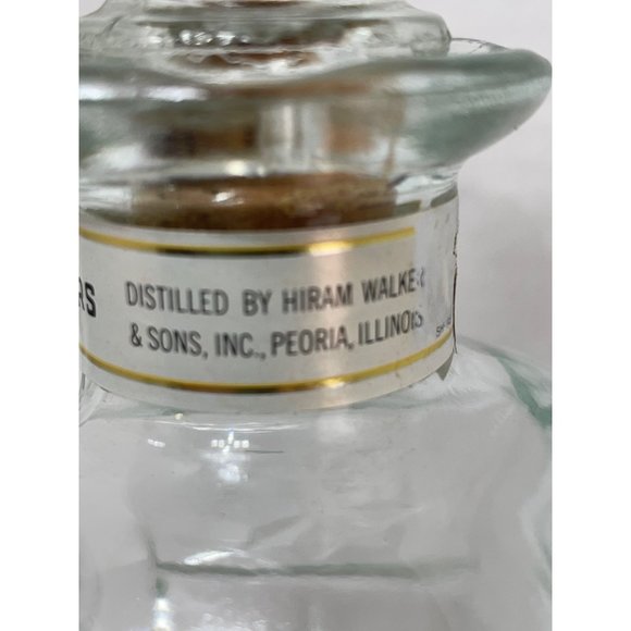 1976 Walker's DeLuxe Bourbon Vintage Decanter With Stopper (Empty) - Picture 6 of 6